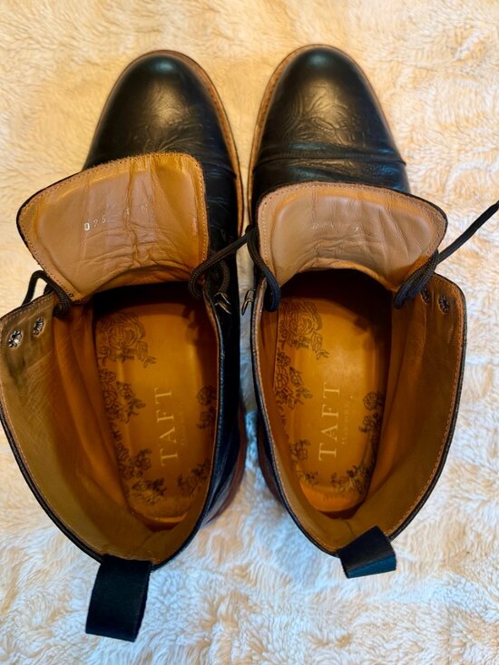 TAFT • Rome Boot in Black Floral main image 5